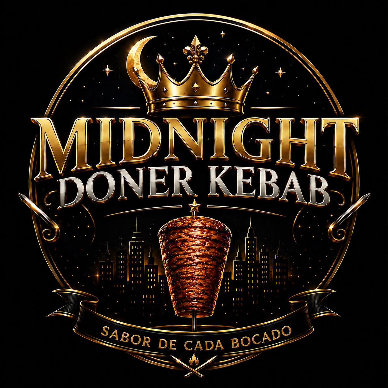 Midnight Doner Kebab logo